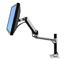 Ergotron LX Desk Monitor Arm - polert aluminium