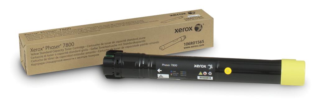 XEROX Phaser 7800 - gul - original - tonerpatron (106R01565)
