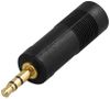 DELTACO Adapter Stereo 3.5 mm Male - Stereo 6.3 Female (AD-2)