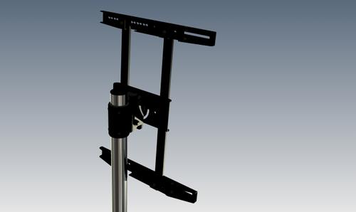EDBAK RH1 Roterende hode TR traller -2/14° tilt , 90° rotering (RH1C-B)