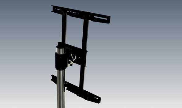 EDBAK RH1 Roterende hode TR traller -2/14° tilt , 90° rotering (RH1C-B)