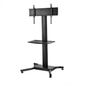 PEERLESS Flat Panel Stand with metal shelf for 32inch to 65inch Flat Panel Displays
