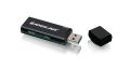 IOGEAR SUPER SPEED SD/ MICROSD CARD READER/ WRITER USB 3.0 (GFR304SD)