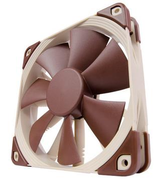 Noctua NF-F12-PWM Stillegående 120mm vifte 120 x 120 x 25 mm, 300~1500 RPM, 74.3~93.4 m³/h, 18, 6~22, 4dBA,  4-pin PWM (NF-F12-PWM)