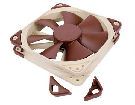 NOCTUA Fläkt NF-F12-PWM PWM-styrd,  fokuserad (NF-F12-PWM)