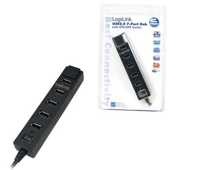 LOGILINK USB-HUB 7-Port LogiL (UA0124)