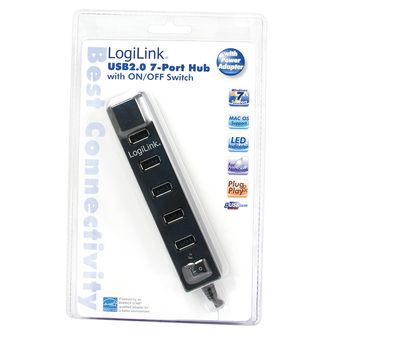 LOGILINK USB-HUB 7-Port LogiL (UA0124)