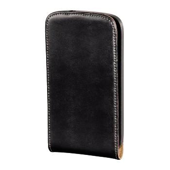 HAMA mobilveske HTC Salsa flip-front svart lær (106578)