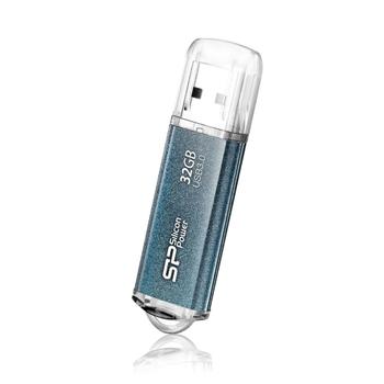 SILICON POWER USB-MINNE 32GB MARVEL M01 ICY BLUE (SP032GBUF3M01V1B)