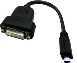 ACCELL Accell, Micro HDMI till DVI-adapter,  svart (J132B-002B $DEL)