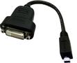 ACCELL Accell, sovitinkaapeli, micro HDMI -> DVI-D Single Link, musta