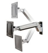 Ergotron Interactive Arm HD monteringssett - Patented Constant Force Technology - for LCD-skjerm - sort trim, polert aluminium