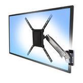 Ergotron Interactive Arm HD monteringssett - Patented Constant Force Technology - for LCD-skjerm - sort trim, polert aluminium (45-296-026)