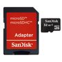 SANDISK 32GB microSDHC inkl SD Adapter