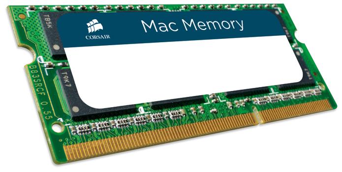 Corsair Mac Memory - DDR3 - 16 GB: 2 x 8 GB - SO DIMM 204-pin - ikke-bufret (CMSA16GX3M2A1333C9)