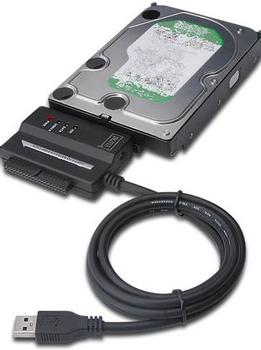 DIGITUS HDD Adapterkabel IDE/SATA -> USB3.0 (DA-70325)