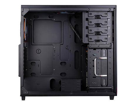 SILVERSTONE Tj04-E Midi Tower Black, (SST-TJ04B-E)