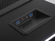 SILVERSTONE Tj04-E Midi Tower Black,  (SST-TJ04B-E USB 3.0)