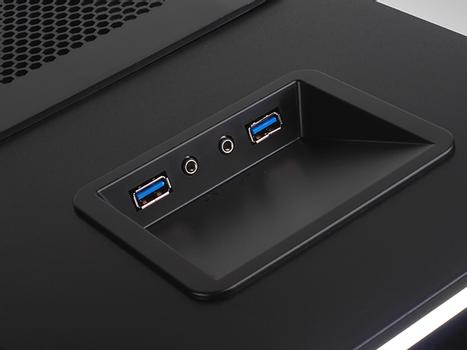 SILVERSTONE Tj04-E Midi Tower Black, (SST-TJ04B-E)