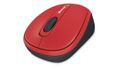 MICROSOFT Wireless Mobile Mouse 3500 USB flame red