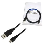 LOGILINK USB-Kabel 2.0  St A/St B 1,80m schwarz (CU0034)