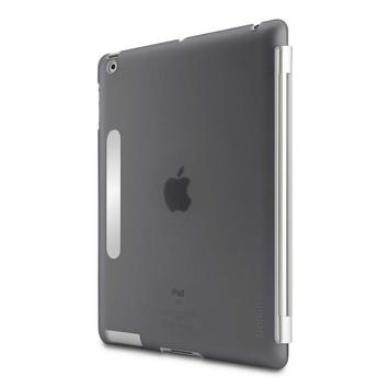 Belkin Snap Shield Secure - Eske for nettbrett - plastikk - røyk - for Apple iPad (3. generasjon) (F8N745CWC00)