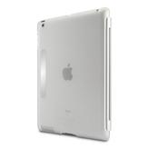 Belkin Snap Shield Secure - Eske for nettbrett - plastikk - blank - for Apple iPad (3. generasjon) (F8N745CWC01)