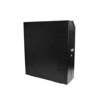 STARTECH 4U 48cm Secure Horizontal Wall Mountable Server Rack - 2 Fans Included (RK419WALVSGB)