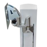 Ergotron Pan Pivot Kit monteringskomponent - for LCD-skjerm - polert aluminium (97-650)