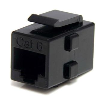 STARTECH StarTech.com Cat 6 RJ45 Keystone Jack Network Coupler - F/F (C6KEYCOUPLER) - Koppelstuk voor netwerk - RJ-45 (V) naar RJ-45 (V) - CAT 6 - zwart (C6KEYCOUPLER)