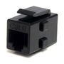 STARTECH StarTech.com Cat 6 RJ45 Keystone Jack Network Coupler - F/F (C6KEYCOUPLER) - Koppelstuk voor netwerk - RJ-45 (V) naar RJ-45 (V) - CAT 6 - zwart (C6KEYCOUPLER)