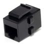 STARTECH StarTech.com Cat 6 RJ45 Keystone Jack Network Coupler - F/F (C6KEYCOUPLER) - Koppelstuk voor netwerk - RJ-45 (V) naar RJ-45 (V) - CAT 6 - zwart (C6KEYCOUPLER)