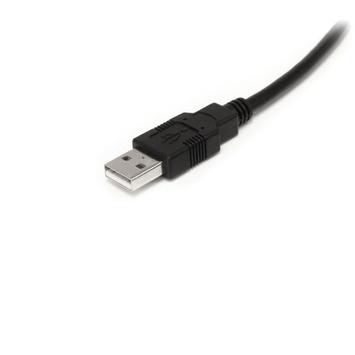 StarTech 9 m / 30 ft Active USB A to B Cable - M/M - Black USB 2.0 A to B Cord - Printer Cable - Extension USB Cable (USB2HAB30AC) - USB-kabel - 9.15 m (USB2HAB30AC)
