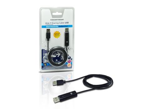 CONCEPTRONIC 4-IN-1 SHARING CABLE USB F-FEEDS2 (CUSBKMFOSHARE)