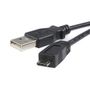 STARTECH StarTech.com 2m Micro USB-Kabel - USB A auf Micro B Anschlusskabel - USB-Kabel - USB (M) zu Micro-USB Typ B (M) - USB 2.0 - 2 m - Schwarz (UUSBHAUB2M)