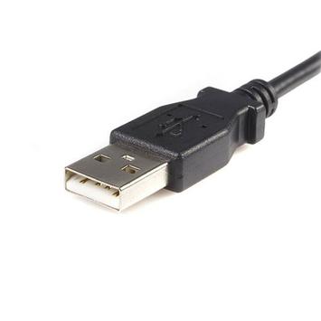 StarTech 1m Micro USB Cable A to Micro B - USB-kabel - USB til Micro-USB type B - 1 m (UUSBHAUB1M)