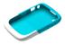 BLACKBERRY RIM BlackBerry Premium Skin - Beskyttende deksel for smartphone - hvit, turkis