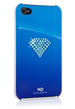 WHITE DIAMONDS Rainbow Blue deksel til iPhone 4 og 4s (1110RAI44)