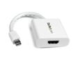 STARTECH StarTech.com Mini DisplayPort® to HDMI® Video Adapter Converter 1920x1200 - White Mini DP to HDMI Adapter M/F (MDP2HDW) - Adapter - Mini DisplayPort male to HDMI female - 17 cm - white