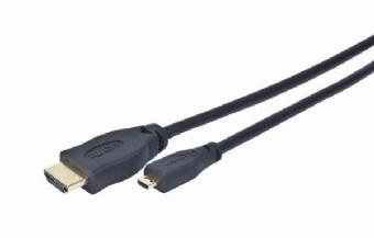 GEMBIRD HDMI -HDMI Micro cable with gold-plated connectors 1.8m, bulk package (CC-HDMID-6)