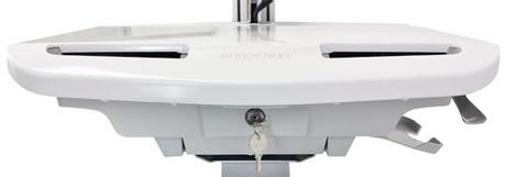 Ergotron StyleView SV42 vogn - Patented Constant Force Technology - for LCD-skjerm / tastatur / mus / CPU / bærbar / strekkodeskanner - med LCD-svingtapp,  EU - TAA-samsvar (SV42-6301-2)