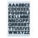AVERY 3780 letter labels weatherproof A-Z black 9,5 mm (130) (3780*10)