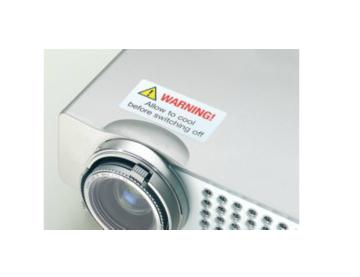 AVERY etiket L6140-20 eks.klæb Pk/800 stk hvid 45,7x25,4 mm (L6140-20)