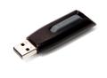 VERBATIM 256GB Store'n'Go V3 USB Retail forpakning,  Sort/grå (49168)