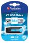VERBATIM USB key 16GB Store 'N' Go SuperSpeed V3 USB 3.0 Blue (49176)