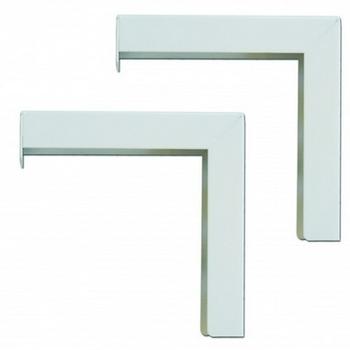 ELITE SCREENS 12" L Mounting Brackets White (ZVMAXLB12-W)