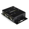 STARTECH 2 Port Wall Mount USB to Serial Adapter Hub w/ DIN Rail Clip