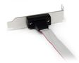 STARTECH 1 Port 40cm DB9 Serial Port Bracket to 10 Pin Header - Low Profile (PLATE9M16LP)