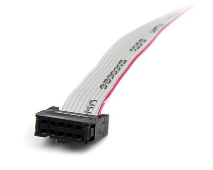 STARTECH 1 Port 40cm DB9 Serial Port Bracket to 10 Pin Header - Low Profile (PLATE9M16LP)