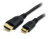 STARTECH 2m High Speed HDMI Cable with Ethernet - HDMI to HDMI Mini- M/M	 (HDACMM2M)